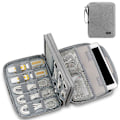Miniatyrbilde 2 av 3: 1 stk Reise Elektronikk Organizer Bærbar Kabel Organizer Veske For Oppbevaring Elektronisk Tilbehør Etui For Ledning, Telefon, Lader, Flash-stasjon