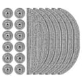 Miniatyrbilde 1 av 5: Moppeputer Refill for S8 MaxV Ultra / S8 Max Ultra Robotstøvsuger, Doble Vibrasjonsmoduler, Kantmoppeputer