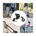 Miniatyrbild 3 av 3: E-cykel Tändningslås Nyckel Tumgas Voltmeter Digital Spänningsdisplay Strömbrytare För M365 Universal