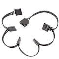 Miniatyrbillede 1 af 5: 4-pin IDE til SATA-kabel 1 minut 5 IDE 4P til harddisk SATA-adapterkabel
