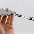 Miniatyrbilde 4 av 5: Sett med 57 magnetiske presisjonsskrutrekkerbits Multifunksjonsrepareringsverktøy med 54 bits Ideelt for mobil datamaskin Smartphone, bærbar PC, klokke, T