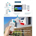 Miniatyrbillede 2 af 5: Trådløs Solar Strobe Alarm Lys Lyd Flash Udendørs Alarm Sirene til 433MHz Wifi GSM Alarm System til Hjem, Gård