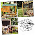 Miniatyrbillede 5 af 5: 10 stk. Wirestrammer Wirestrammer Si Ratchet Strammer Rebforbinder Metal Wirestrammer