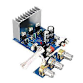 Pikkukuva 1 / 5: TDA2030 15W+15W+30W 2.1 Kanavainen Vahvistin Äänikortti Subwoofer Vahvistin Basson Ulostulo Kaiuttimelle DIY Dual AC12-15V