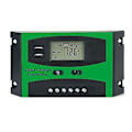 Miniatyrbild 1 av 5: 30a 12v 24v Solcellsladdningsregulator LCD Funktion Dubbel USB