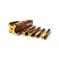 Miniatyrbillede 3 af 5: 1 stk. NPT Rørgevindtappe, Konisk Rørgevindtap, Rørskruegevindtappe NPT 1/4, Cobalt Conta
