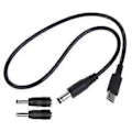 Miniatyrbilde 1 av 5: UsbC- til DC5.5x2.1mm 9V 12V 15V 20V Trigger Strømkabel for LCD-skjermer Lys