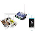 Miniatyrbilde 5 av 5: Dørkontroll RTU5024 Oppgradering GSM Portåpner Relébryter Trådløs Fjernkontroll Døråpner DC 9-15V(1)