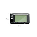 Miniatyrbillede 5 af 5: 36v 48v Elektrisk Cykel Gd01 LCD Display Panel Med Orry Stik E-cykel Display Meter Tilbehør