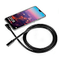 Pikkukuva 2 / 4: Jatkokaapeli Type-c Uros-Naaras Usb-Liitin Jatkokaapeli 1m Tietokoneelle