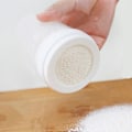 Miniatyrbilde 3 av 4: Plastik Kakaopulver Sifter Hvit Mel Shaker Mel Sil Durable For Baking