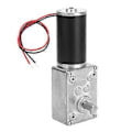 Pikkukuva 1 / 4: Nopeudenpudotus sähkövaihteistomoottori Käännettävä kierukkavaihdemoottori 8mm akseli 24V (130RPM)