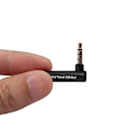 Miniatyrbillede 5 af 5: Rexlis 1 stk. 3,5 mm til Fe 90 De Højre D Adapter O Mikrofon Stik Co