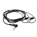 Miniatyrbillede 1 af 5: 4-polet Jack 3,5 mm Øretelefonledning Mikrofon Controller Udskiftningskabel Til ATH-IM04