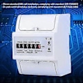 Miniatyrbilde 3 av 5: 220V DIN-skinne Elektrisk Måler, Digital 1-Fase Elektrisk Måler 2 Ledninger 4p, Xtm75s-u Elektrisk Måler Kwh bb