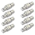 Miniatyrbilde 1 av 5: 8 stk. RJ45 Cat7-kontakter Verktøyfri Gjenbrukbar Sftp Utp-kabel Rask