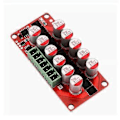 Miniatyrbild 2 av 5: Equalizerkort 6S Modul Li-FePO4 Li-Ti2O4 Equalizer 6A Hög Ström Li-Ion Batteri Aktiv Modul 6S6A