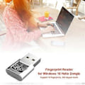 Miniatyrbild 4 av 5: USB Fingeravtrycksläsare Modul Enhet Biometrisk Skanner för Windows 10 Bärbara Datorer Nyckel USB-gränssnitt