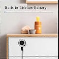 Miniatyrbild 5 av 5: Tuya SmartLife APP Fjärrkontroll Smart Fingeravtrycksskåp Låda Värdeskåp Postlåda Elektriskt Lås Svart L30mm