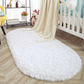 Miniatyrbillede 1 af 5: Oval Fluffy Rug Tæpper, Moderne Plys Shaggy Område Tæppe til Børns Soveværelse Ekstra Comfy Sød Børneværelse Tæppe Sengetæppe til Drenge Piger Værelse Hjemmeindretning Måtter,
