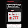 Miniatyrbild 1 av 5: Trådlös Arkadspelskonsol Bluetooth Joystick Kontroller för Box PC Mobiltelefon D