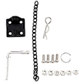 Miniatyrbild 1 av 5: 1/10 Rc Crawler Metall Släpvagnskrok För Axial Scx10 90046 Cc01 D90 D