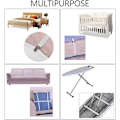 Miniatyrbild 5 av 5: Elastisk lakansträckare, justerbar fästrem för lakan, soffa, strykjärnsöverdrag (vit, 4-pack)