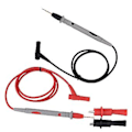 Miniatyrbillede 4 af 5: Ultraskarp Multimeter Probe Præcis 1000V 20A Guldbelagte Probeføringer med Alligatorklemmer