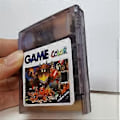 Pikkukuva 2 / 5: 2000 in 1 -peli Gameboy Color GB Retro -kokoelmaan yhdellä painikkeella nollattavalla toiminnolla, läpinäkyvä musta