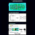 Miniatyrbild 1 av 5: 100A PZEM 004T 3.0 Wattmeter+Fodral+Stängd CT Kwh Mätare Volt Ampere Ström Test Modul för TTL COM2/COM3/COM4