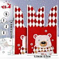 Miniatyrbilde 3 av 5: 120 Stykker Julegodteri Gaveposer - Søte Julekakeposer For Fest Snacks Innpakning Og Gave - 6 Stiler - Julegodteposer - Julefest F