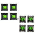 Pikkukuva 1 / 5: 3-nastainen vihreä RGB-kytkin Razer Mechanical Chroma -pelinäppäimistöön, vihreä akseli, 3-nastaiset kytkimet (4 kpl)