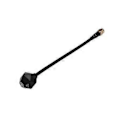Miniatyrbild 2 av 5: 5.8G 15CM SMA RP-SMA FPV Antenn 3Dbi 5000-6000MHz 150mm Lång Rymdlinjeantenn för FPV Drönardel Innerstift