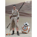 Miniatyrbild 5 av 5: Statyette Hot Toys MMS337 - Star Wars: The Force Awakens - Rey And BB-8 mångfärgad