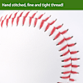 Miniatyrbild 6 av 8: Standard 9 tum handgjorda basebollar gummi inre mjuk baseboll 7,2 cm softboll träningsboll