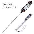 Miniatyrbild 2 av 7: Kökstermometer, Digital Display, Idealisk För Kött, Vätskor Och Mer