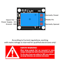 Miniatyrbild 4 av 9: Relämodul för Arduino och Raspberry Pi 5V DC Trigger