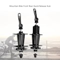 Miniatyrbild 7 av 8: PASAK Cykelskivbroms Snabbkoppling Nav 32 Hål Aluminiumlegering Mountainbike Fram 100mm Bak 135mm Nav Svart
