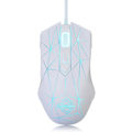 Miniatyrbild 1 av 3: RGB Gaming Mus, Programmerbar 7 Knappar, Ergonomisk LED-Bakgrundsbelyst USB Gamer Möss Dator Laptop PC, för Windows Mac OS Linux, Star White$Gaming Möss