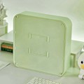Miniatyrbild 1 av 8: Väggmonterad dockdisplayställ Multipurpose Stor kapacitet Transparent Action Figures Displayställ Grön