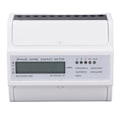 Miniatyrbild 2 av 8: Elmätare 3-fas 4-ledare 7P LCD Digital Display DIN-skena Montering Strömövervakning