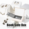Miniatyrbild 7 av 8: Diversion Book Safe Simulation Sturdy Book Safe Storage Box with Key for Home Travel