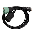 Miniatyrbild 2 av 8: DB15 till 6P J1708 9p J1939 Diagnostisk Adapterkabel 402048 Plug and Play Hög Flexibilitet för Lastbil