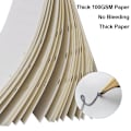 Miniatyrbild 7 av 7: A5-påfyllningspapper, 2 förpackningar linjerat papper + blankt papper, 6 hål pärm insatser papper planerbar påfyllningsbara papper