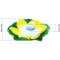 Miniatyrbild 5 av 5: Flytande solcellslampa för pool Lotuslampor LED Vattentät blomma Trädgård Solcellslampa Lotusblomma Flytande solcellslampa för utomhusbruk