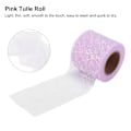Miniatyrbild 7 av 8: Tulle Rulle Symfoni Spindel Rörigt Nät Tulle Rulle DIY Båge Hårprydnad Material BandLila
