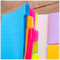 Miniatyrbild 8 av 8: Post-it-set, post-it-etiketter, 410 stycken, separata post-it-lappar, skolmaterial, kontorsmaterial, planerings-post-it-lappar, post-it-etikettdelare,