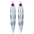 Miniatyrbild 2 av 2: 2PCS Q11 60g Konstgjord Långskottsfiske Lure Luminous Bait Tackle Tool Tillbehör