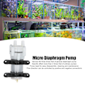Miniatyrbild 7 av 8: Liten Diafragmapump Mikro Tekanna för Akvarium Lab Analytisk 6mm ID 8.5mm OD R385 DC12V