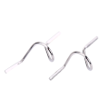 Miniatyrbild 7 av 10: 11PCS Flugspöbyggnad Guide Set Rostfritt Stål Guide Ring Snake Guides Fihsing Tillbehör
